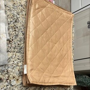Gold Quilted Placemats